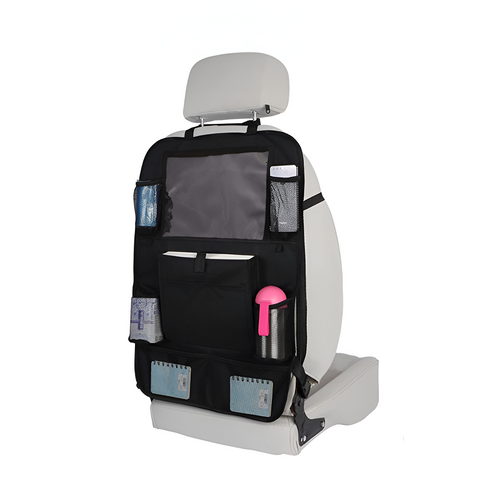 Organiseur de siège voiture (rangement accessoires chien)