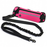 Ceinture mains libres avec poche pour chien
